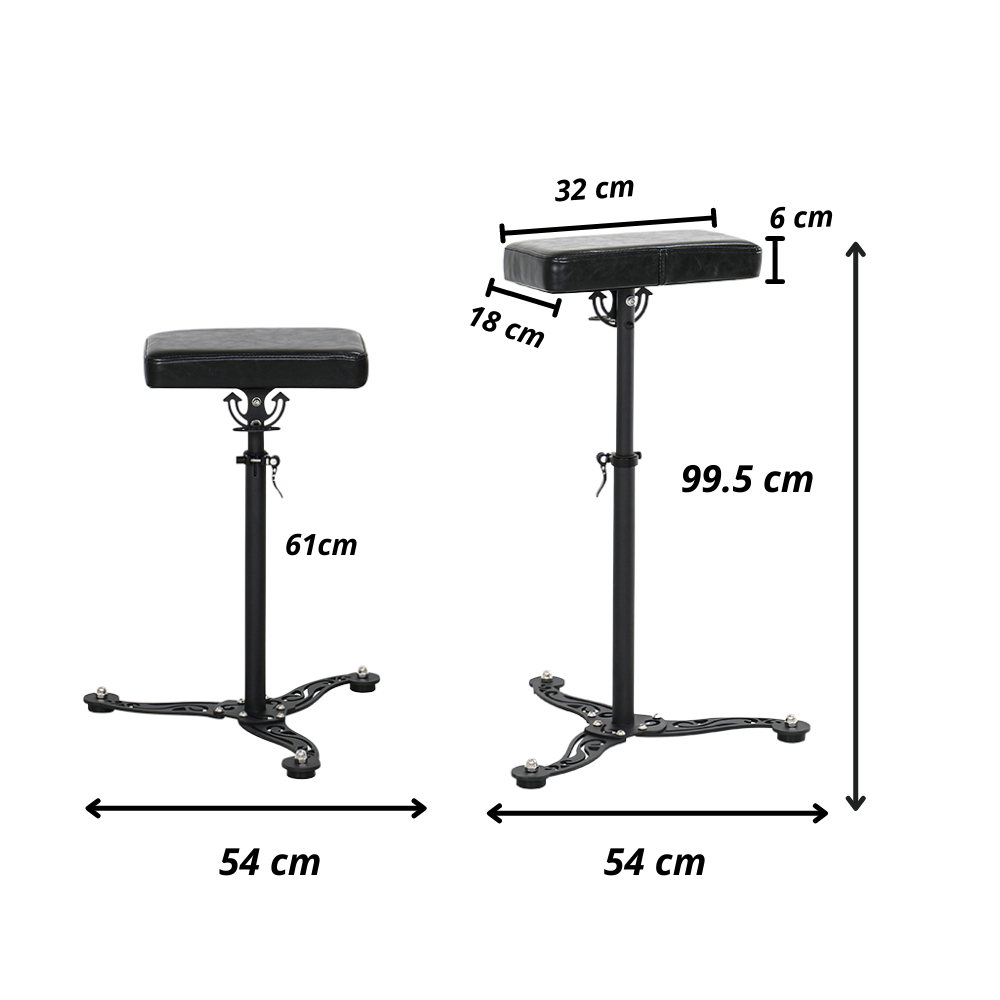 TATARTIST Adjustable Tattoo Armrest Portable Tattoo Hand Rest Black Tattoo Stand