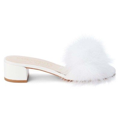 

Женские белые повседневные сандалии COCONUTS by Matisse Olivia Slide OLIVIA-108, Белый, COCONUTS by Matisse Olivia Slide