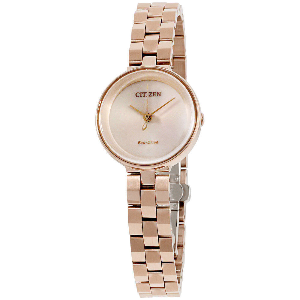 Citizen Eco-Drive Women's EW5503-83X Ambiluna Rose Gold Tone 25mm Watch 13205116209 | eBay