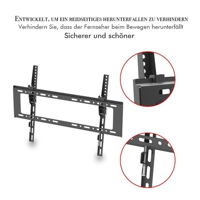 TV Wandhalterung Wandhalter LCD LED Fernseher 32 - 70 Zoll Flach 32 46 55 60 65