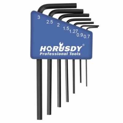 22 Piece Mini L-Key Short Hex Allen Wrench Torx Metric SAE 3 in 1 Tamper-proof