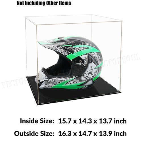 Large Acrylic Display Case Dustproof Box Action Figures for Collectibles Diecast