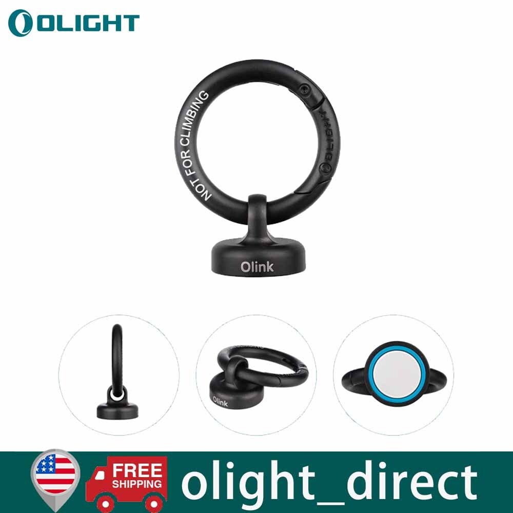 OLIGHT OLink Stainless-made Carabiner-style Ring Magnetic Obulb Socket For Obulb