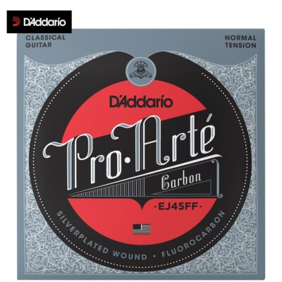D'Addario EJ45FF Carbon Classical Guitar Strings Normal Tension