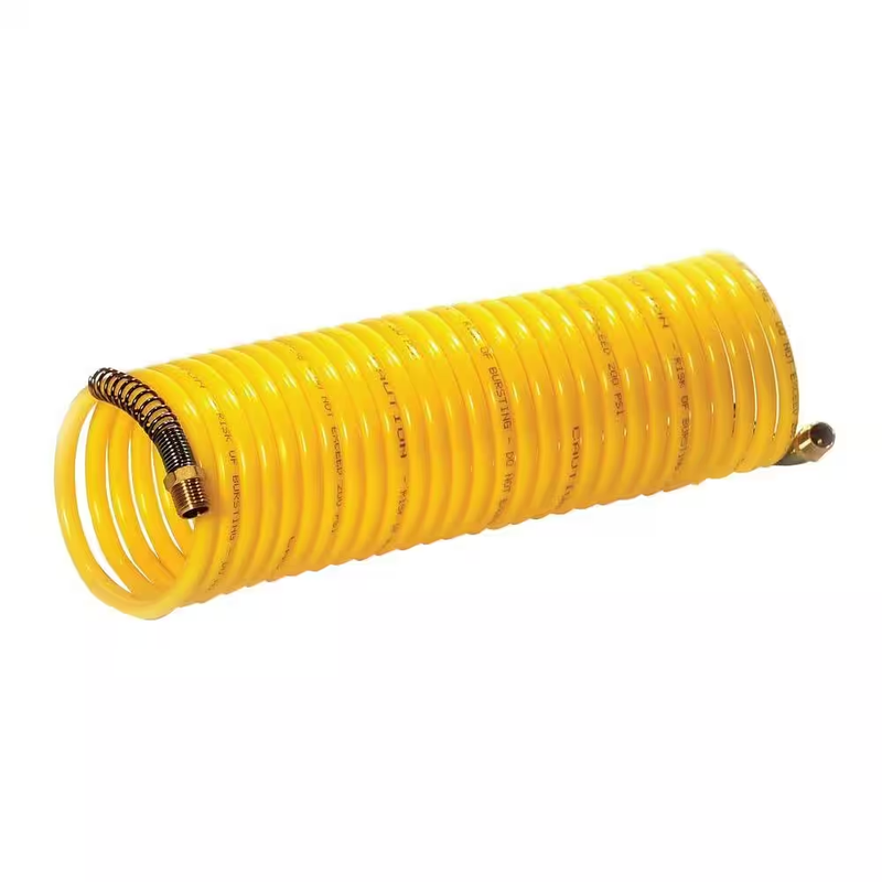 1/4 In. X 25 Ft. 120 Psi Nylon Recoil Air Hose