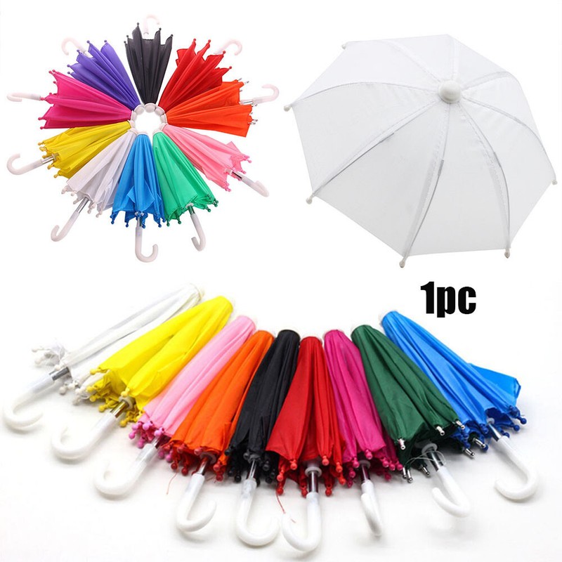 Accessories Colorful Toy Umbrella Rain Gear Mini umbrella Doll