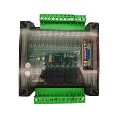 PLC Industrial Programmable Controller 1N-20MR Relay Module with Case DC