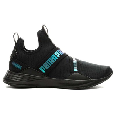 Puma Radiate Mid Repeat Slip On Training Женские черные кроссовки Спортивная обувь 1