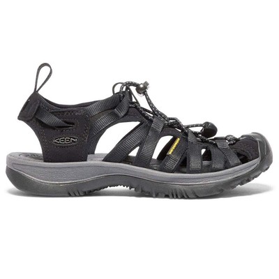 

Женские черные повседневные сандалии Keen Whisper Sport с ремешками 1018227, Черный, Keen Whisper Sport Strappy