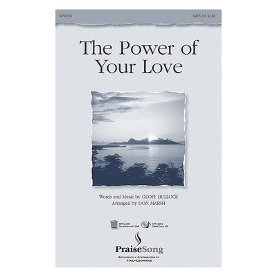 The Power Of Your Love Spartito