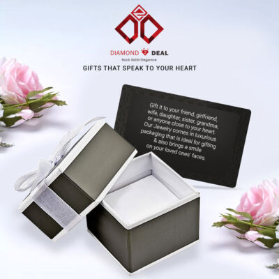 Pre-owned Diamond2deal 14k White Gold Diamond Engagement Wedding Floral Band Ring Size 7, 2.95g