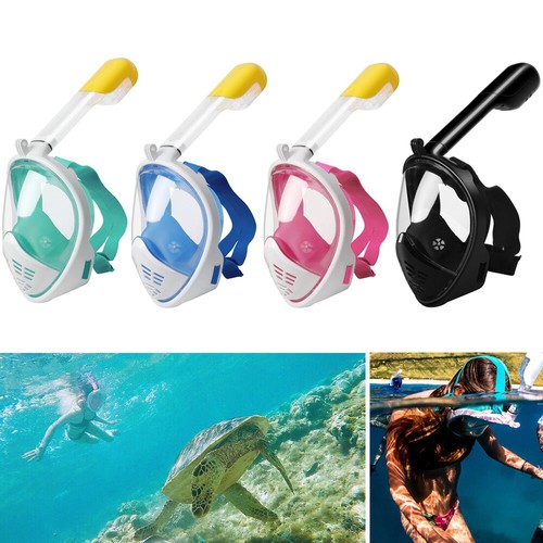 Kinder Schnorchelmaske Tauchen Vollmaske Taucherbrille Schnorchelset für GoPro