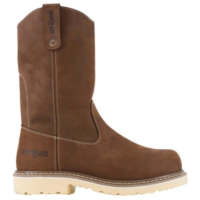 Iron Age Solidifier 11-дюймовый водонепроницаемый композитный Toe Work Mens Brown Work Safet