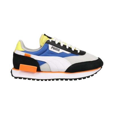 

Кроссовки Puma Future Rider Splash Ac Youth Boys Размер 4 D Повседневная обувь 381854-03, Black;blue;grey, Puma Future Rider Splash Ac Youth