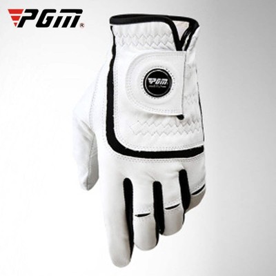 PGM Golf Sheepskin Breathable Non-slip Single Gloves for Men (Color:Left Hand Si