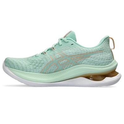 Pre-owned Asics Running Shoes Gel-kinsei Max Rady 25.0 Mint Tint/apricot Crush In Pink