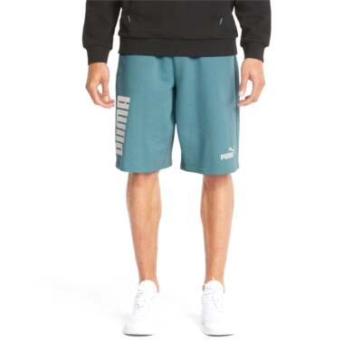 

Мужские синие повседневные спортивные штаны Puma Power Colorblock 11 дюймов Tr Us 670498-, Синий, Puma Power Colorblock Shorts 11" Tr Us