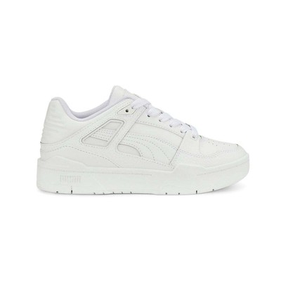 Повседневная обувь Puma Slipstream Leather Lace Up Youth Boys White Sneakers 38782602