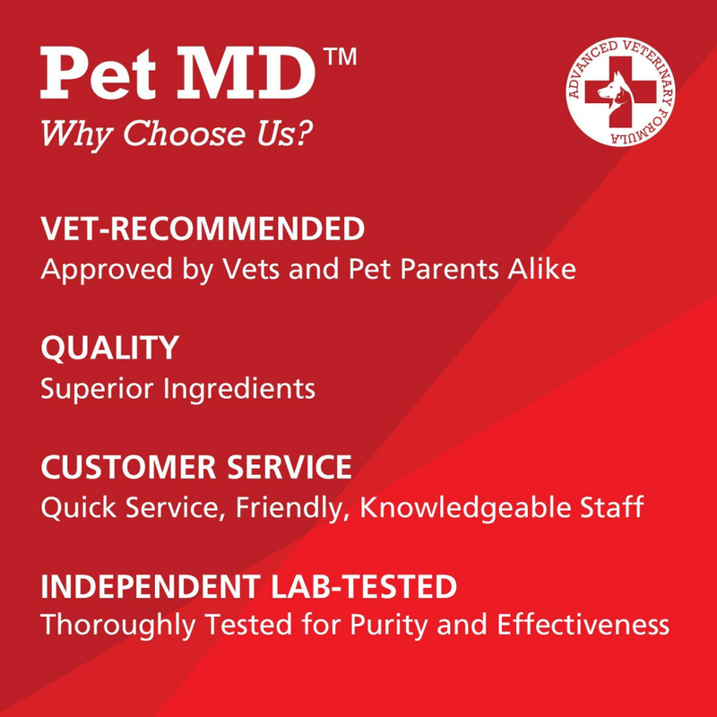 Pet MD Chlorhexidine Wipes with Ketoconazole and Aloe for Cats and Dogs, 50 Coun