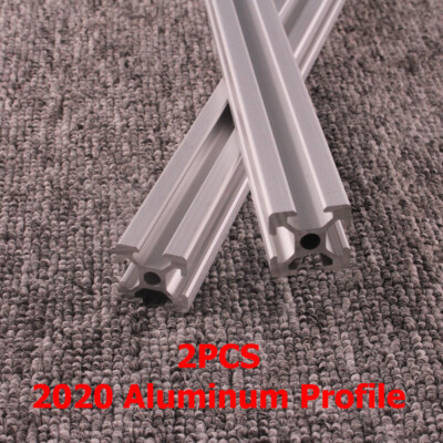 2x ALU Profil Aluprofil 20x20 Nut 6 Aluminium Profil item kompatibel Nutprofil
