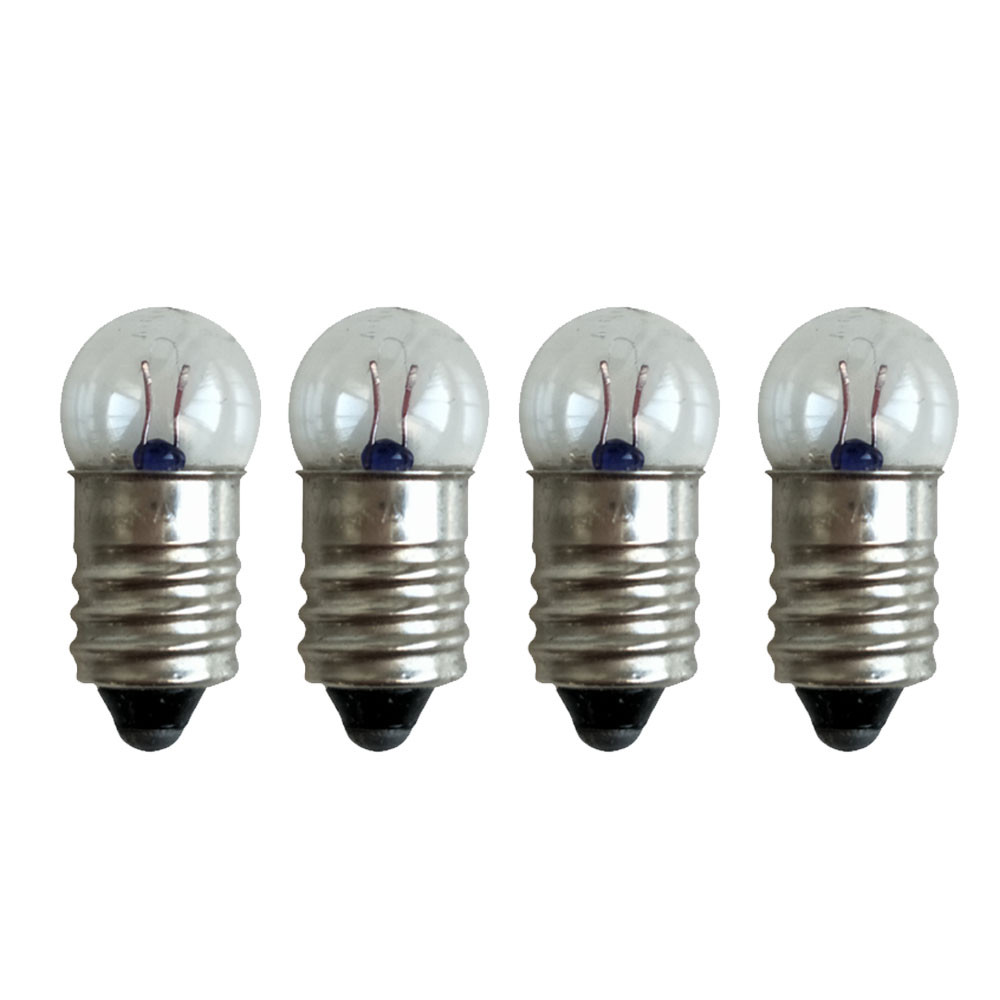 E10 2.5V 0.3A Screw Alloy Small Lamp 