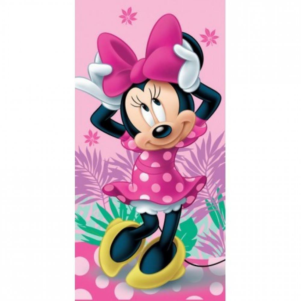 Minnie "Pink 002" Strandtuch 70 x 140 cm (Minnie Maus) | eBay