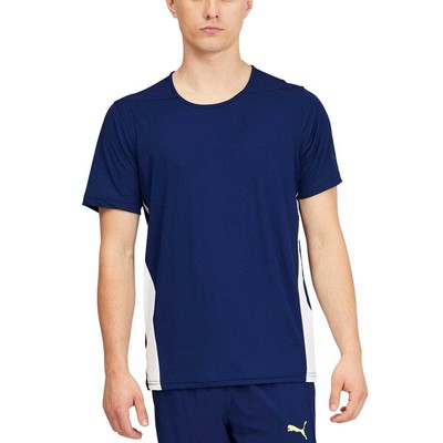 

Футболка Puma Train Fav Session с круглым вырезом и короткими рукавами, мужские повседневные топы размера, Синий, Puma Train Fav Session Crew Neck Short Sleeve T-Shirt