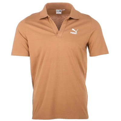 

Puma Tailored Short Sleeve Polo T-Shirt Mens Size  Casual Tops 536582-02, Синий, Puma Tailored Short Sleeve Polo T-Shirt