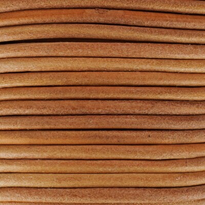 Round Leather Cord By Craft County - In 4mm, 5mm, & 6mm Sizes - 6 Color Options