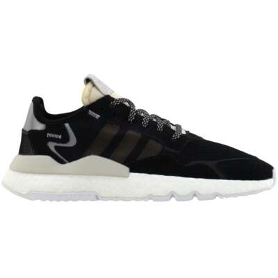

Adidas Nite Jogger Женские черные кроссовки на шнуровке Повседневная обувь CG6253, Черный, adidas Nite Jogger Lace Up