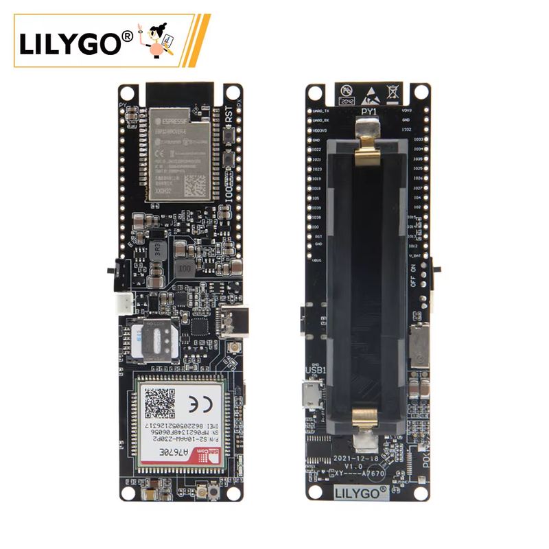 ® TTGO T-A7670G/E/SA R2 4G Development Board LTE CAT1 SIM Module ESP32 Support G