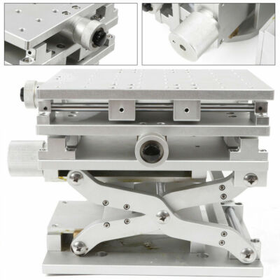 210*150mm 3D Laser Marking Machine Mobile Workbench XYZ Axis Moving Table 3 Axis