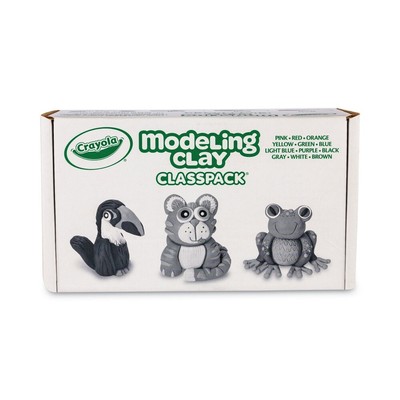 Crayola 230288 24 lbs. Modeling Clay Classpack - Assorted Colors (24/Set) New