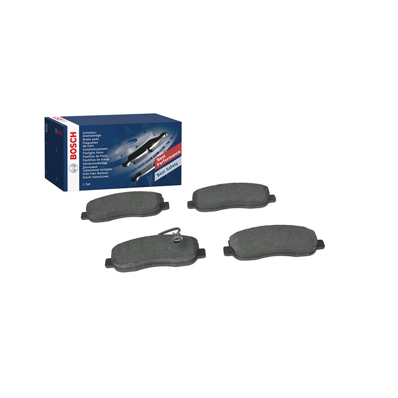 Bosch Bp1417 Plaquettes De Frein  - Avant - Ece-R90 - 1 Jeu De 4 Plaquettes