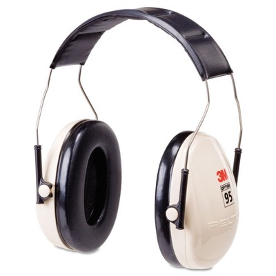 3M H6FV 21 dBA Peltor Optime 95 LP Folding Ear Muff H6F/V - Beige/Black New