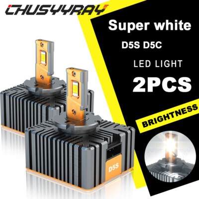 For Chevrolet Silverado 1500 GMC Sierra Terrain Xenon LED Headlight Bulb D5S 2PC