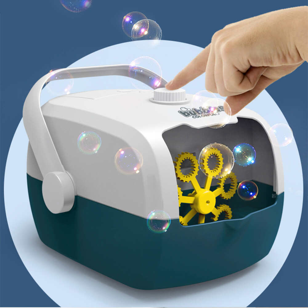 1PC Hand-held Bubble Machine Multi-purpose Bubble Maker Toy for Stage