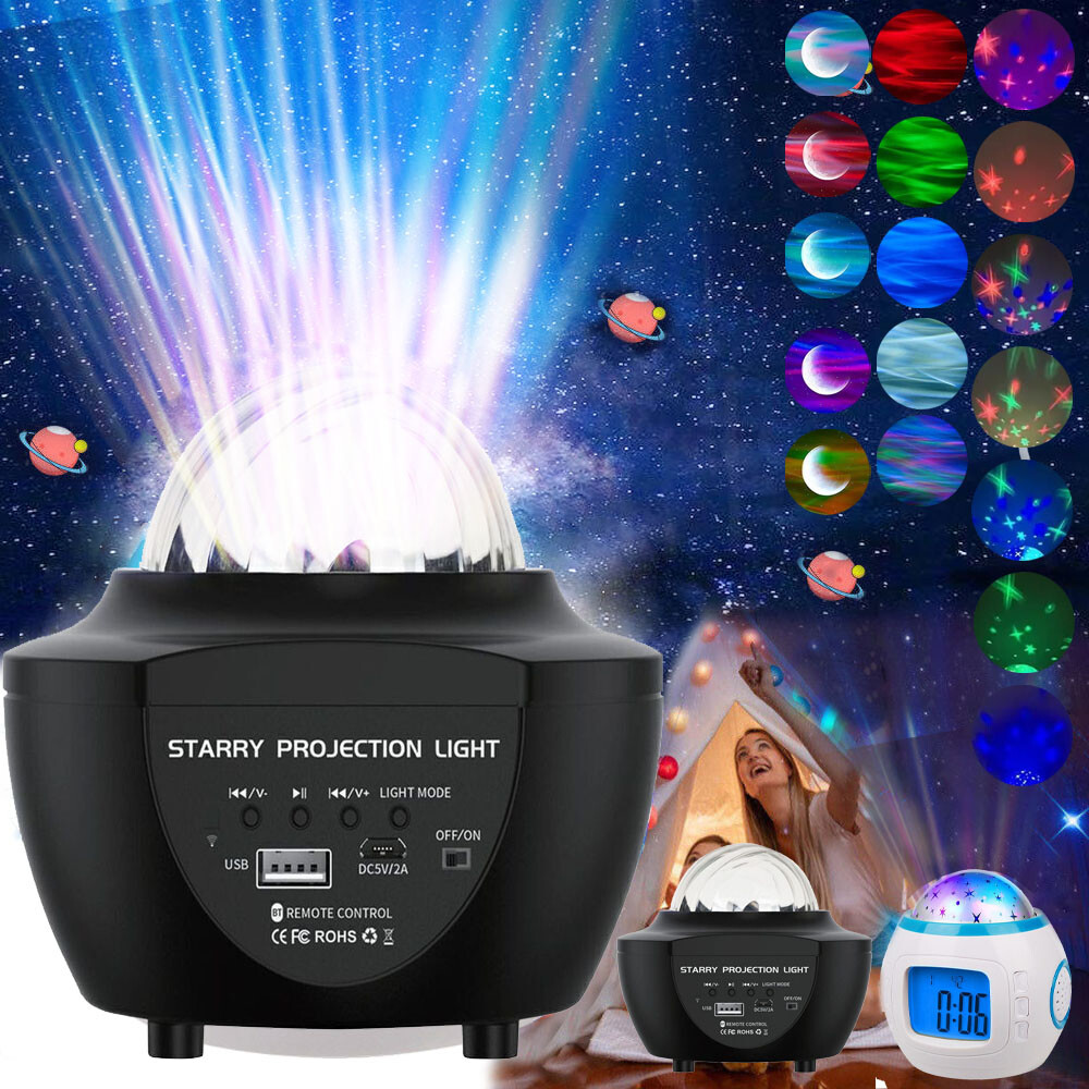 Aurora Projector Galaxy Starry Sky Night Light Ocean Star LE