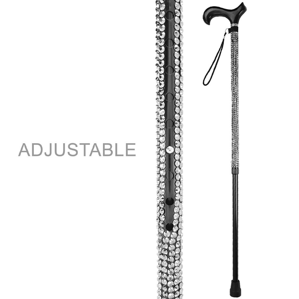 CANE rhinestone walking cane BLING ADJUSTABLE WALKING CANE