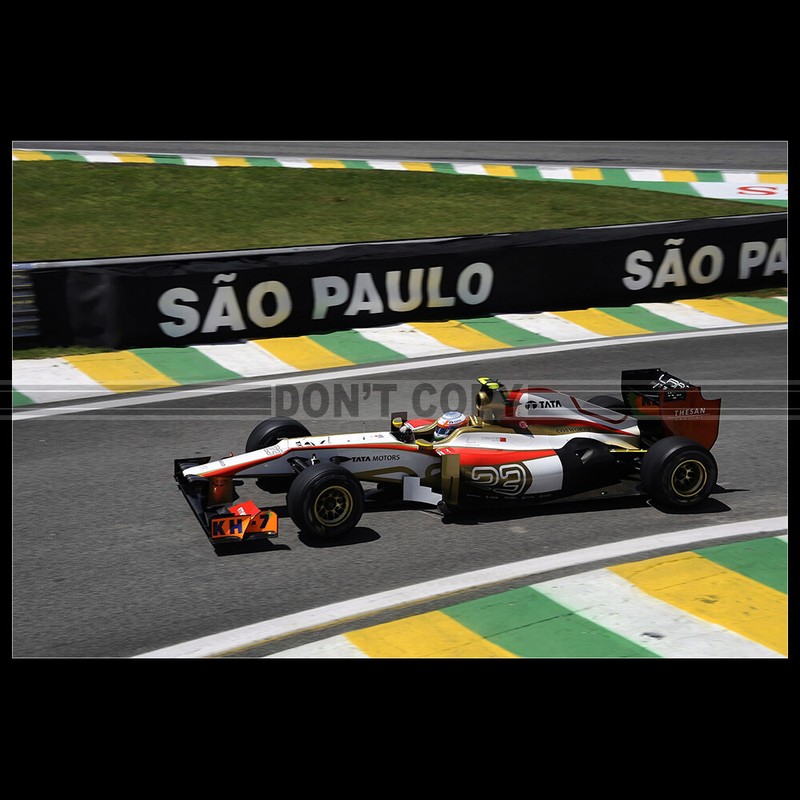 Photo A.005376 Hrt F112 2012 Narain Karthikeyan Grand Prix F1