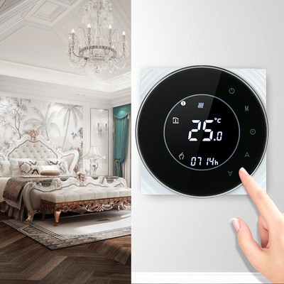 Kessel, Heizung Thermostat WiFi LCD Screen programmierbare Voice T8N4