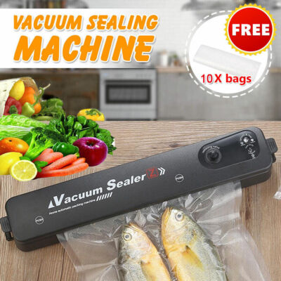 Automatic Vacuum Food Sealer Machine Automatic Manual Vacum Sealer With 10 Bags
