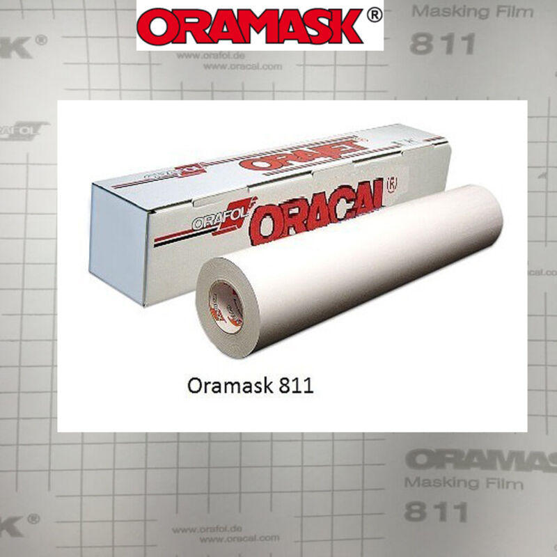 ORAMASK 811 Paint Mask Stencil Opaque White Matte Paint 15|24|30|48" by 10|50yd