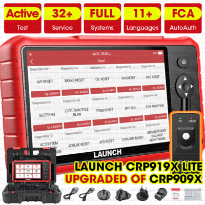  20% OFF  2024 LAUNCH CRP919X Lite Bidirectional Scanner Diagnostic Key Coding