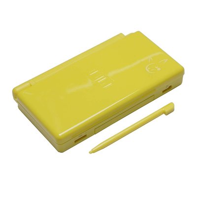 Nintendo DS Lite Full Replacement Housing Shell Screen Lens Yellow Pikachu US!