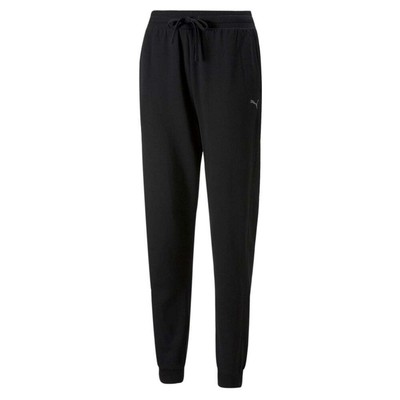 

Puma Studio Fleece Athletic Pants Женские черные повседневные спортивные штаны 52224301, Черный, Puma Studio Fleece Athletic Pants