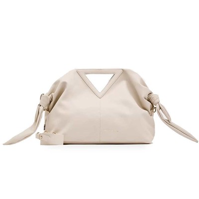 Pre-owned Manila Grace Original  Bag Clio Female Beige- B289eu-ma065