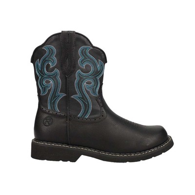 

Женские черные повседневные ботинки Roper Chunk Rider Round Toe Cowboy 09-021-1532-2715, Черный, Roper Chunk Rider Round Toe Cowboy