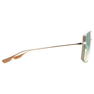 Pre-owned Dita Dubsystem Dt Dts157 A-03 Silver/rose Gold Metal Sunglasses Green Gradient