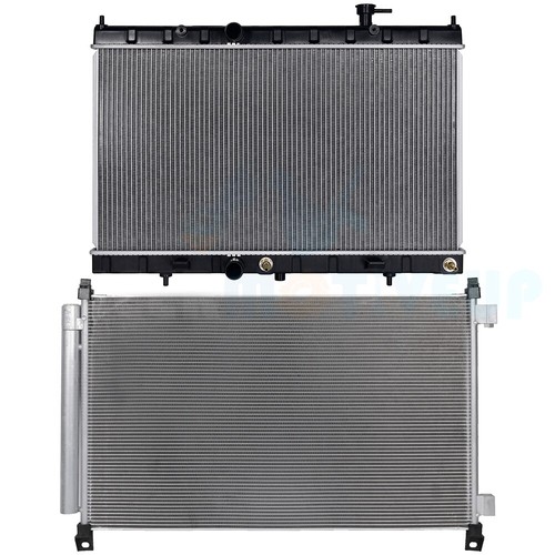 Aluminum Radiator & AC Condenser Cooling Assembly for 2014-2019 Nissan Rogue